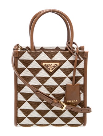 Prada Saffiano Leather Symbole Mini