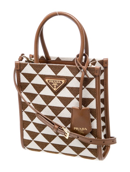 Prada Saffiano Leather Symbole Mini