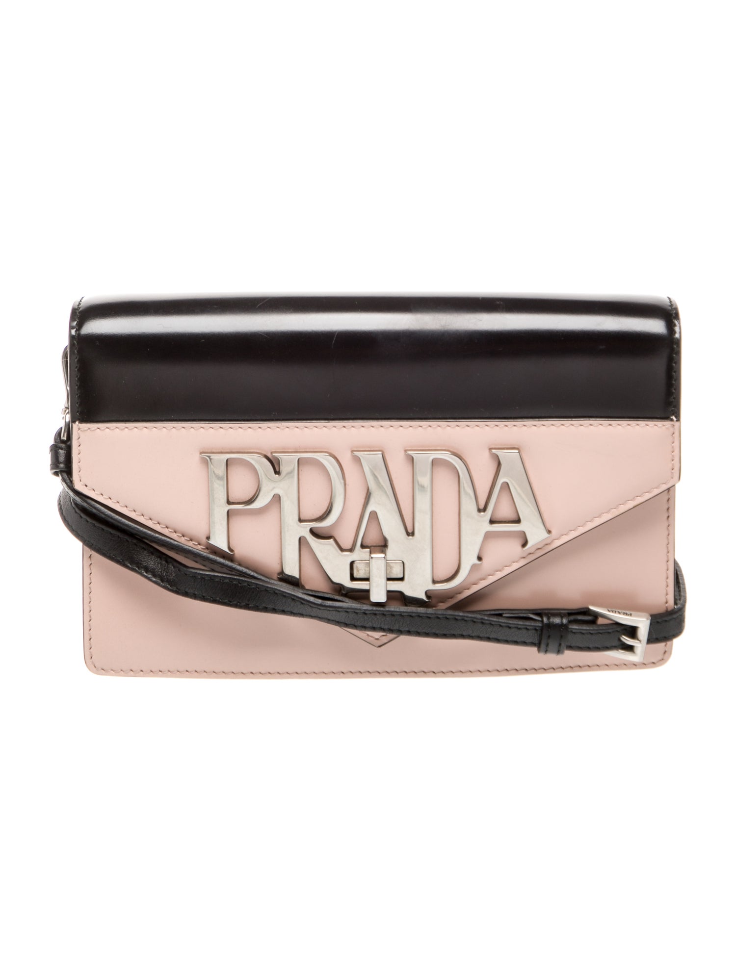 Prada Spazzolato Leather Shoulder Bag