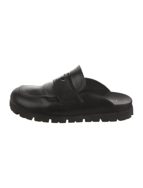 Prada Leather Slippers