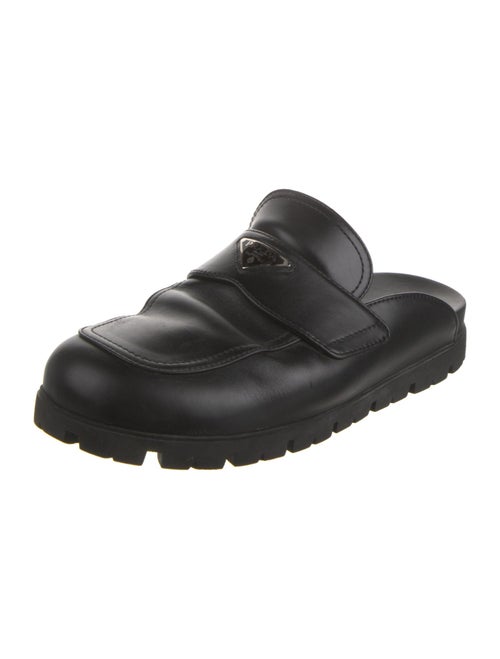 Prada Leather Slippers