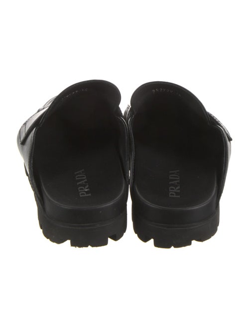 Prada Leather Slippers