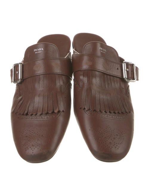 Prada Leather Mules