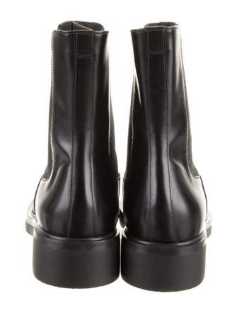 Prada Leather Chelsea Boots