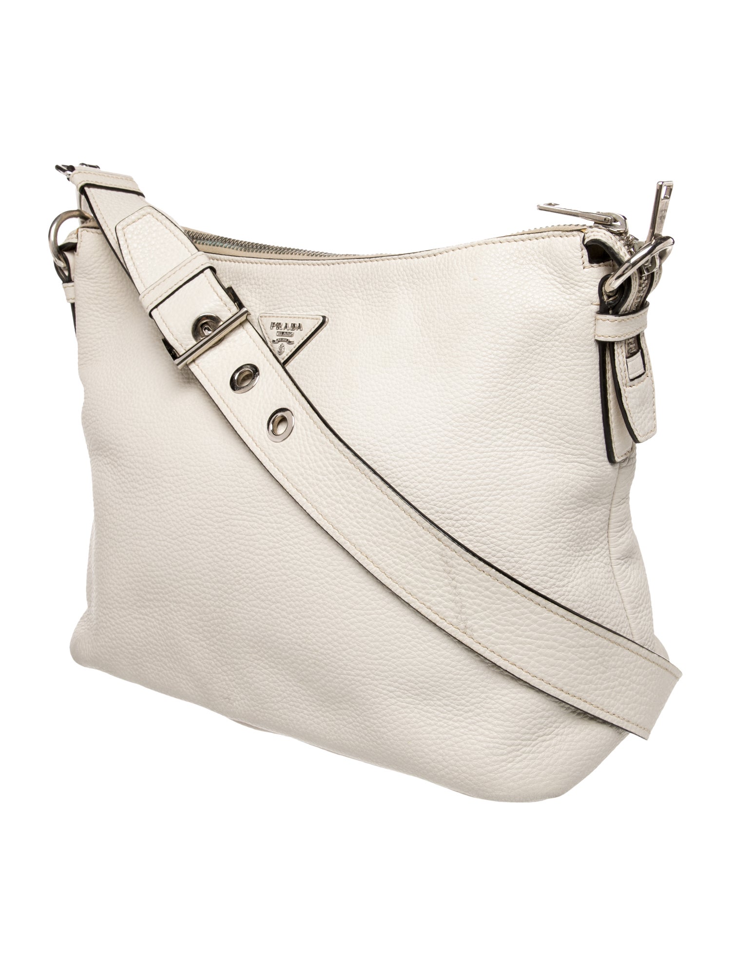 Prada Vitello Daino Leather Shoulder Bag