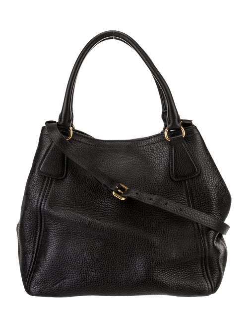 Prada Vitello Daino Leather Top Handle Bag