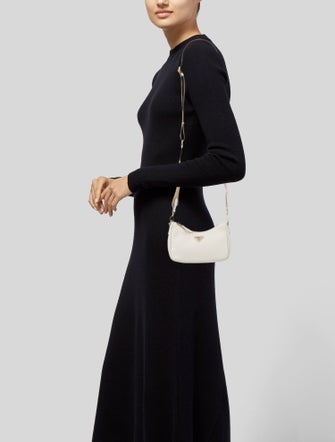 Prada Saffiano Lux Leather Shoulder Bag