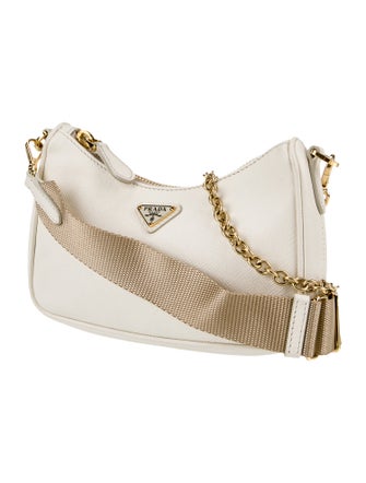 Prada Saffiano Lux Leather Shoulder Bag