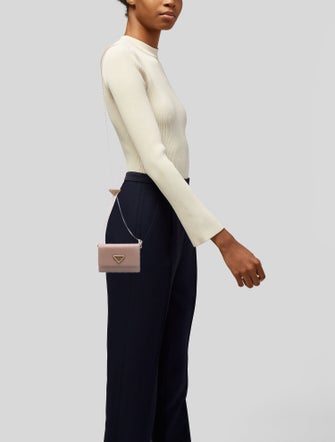 Prada Saffiano Lux Leather Metal Mini