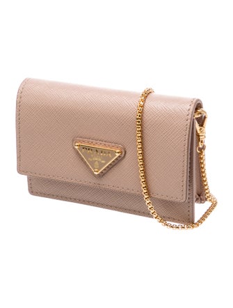 Prada Saffiano Lux Leather Metal Mini