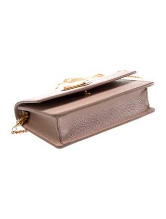 Prada Saffiano Lux Leather Metal Mini