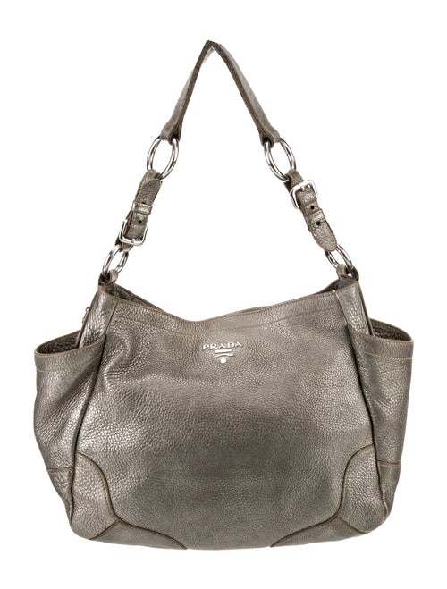 Prada Vitello Daino Leather Hobo
