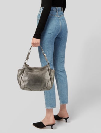 Prada Vitello Daino Leather Hobo