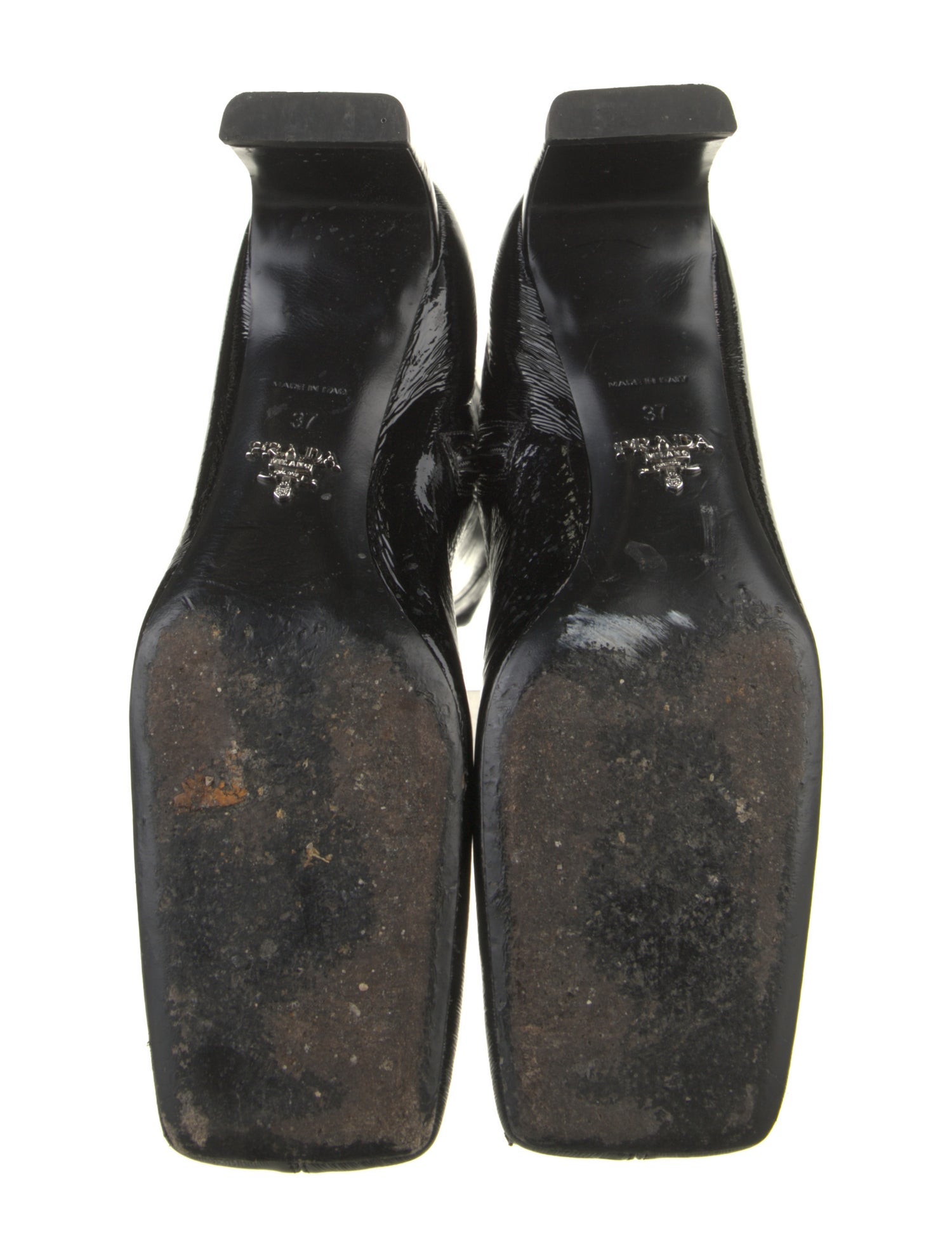Prada Patent Leather Boots
