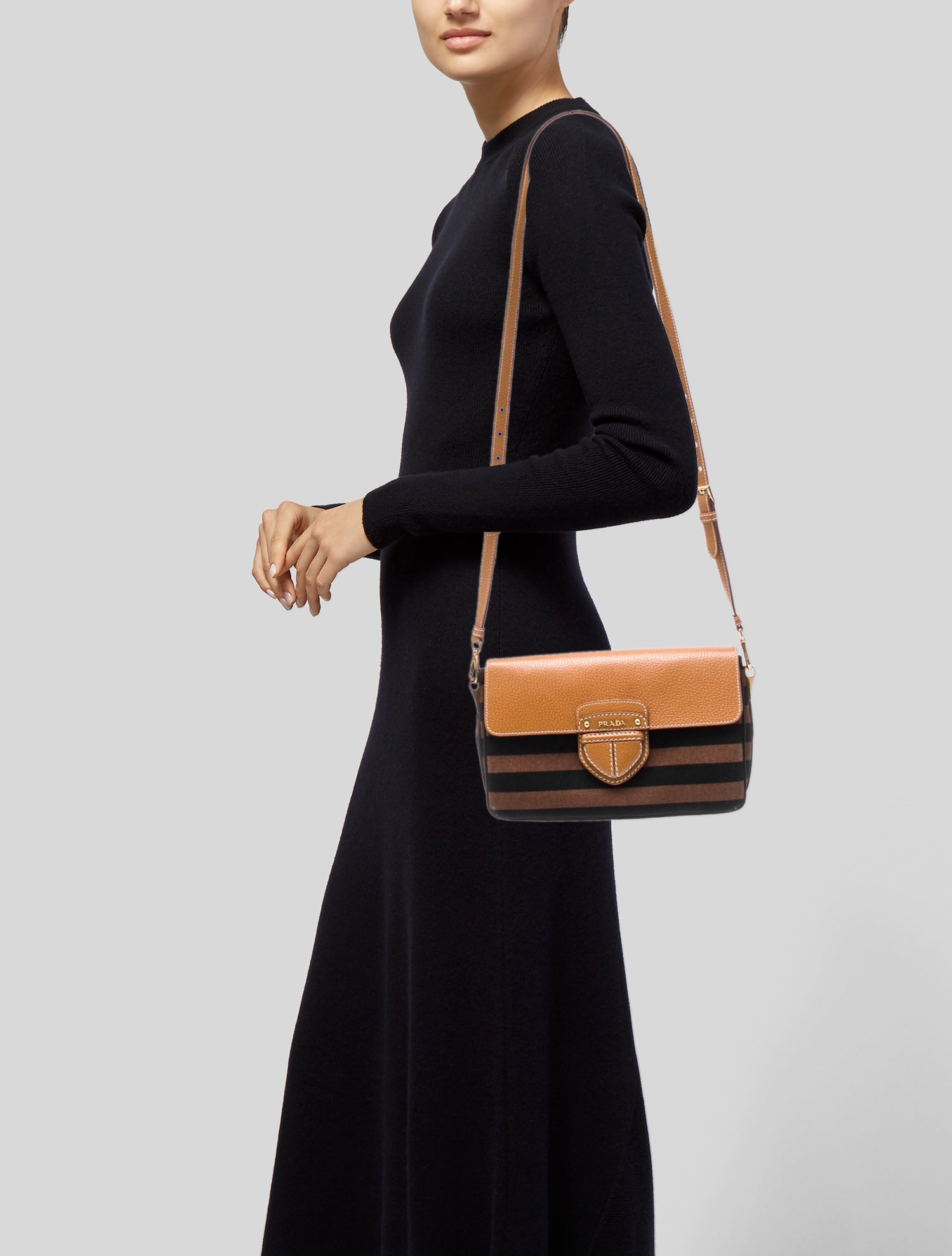 Prada Signature Crossbody Bag