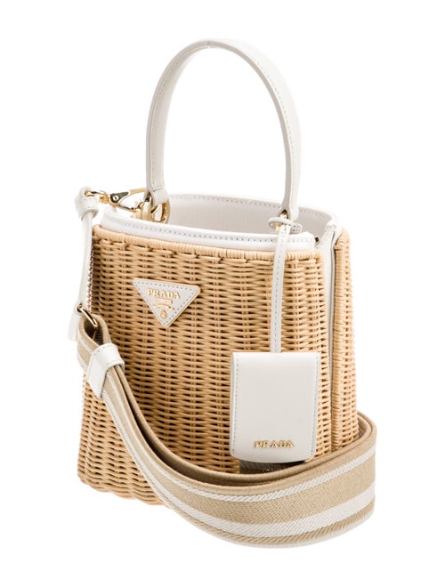 Prada Saffiano Cuir Leather Midollino