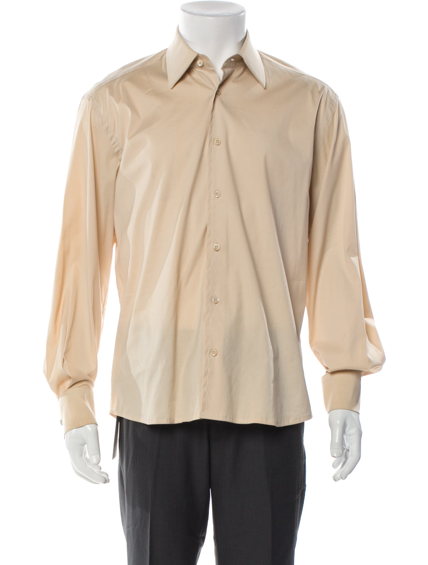 Prada Long Sleeve Dress Shirt
