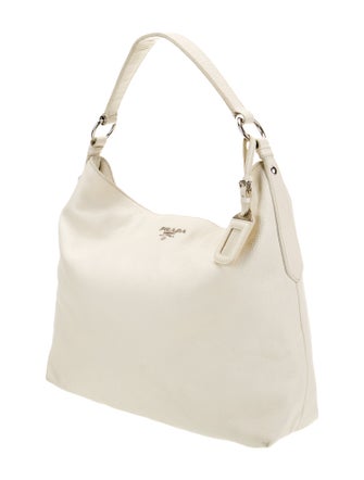 Prada Vitello Daino Leather Hobo