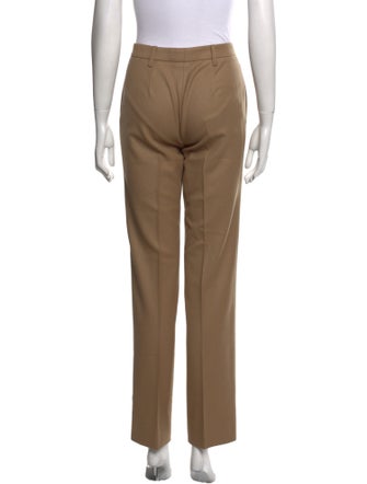 Prada Virgin Wool Straight Leg Pants