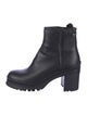 Prada Leather Chelsea Boots