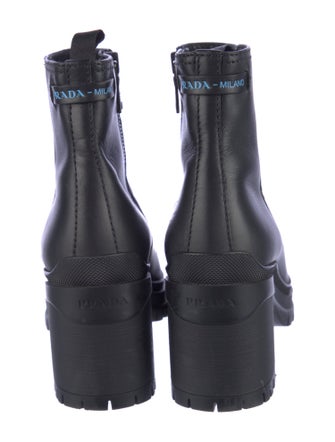 Prada Leather Chelsea Boots