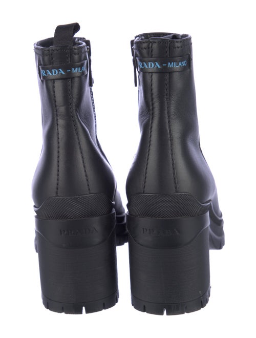 Prada Leather Chelsea Boots