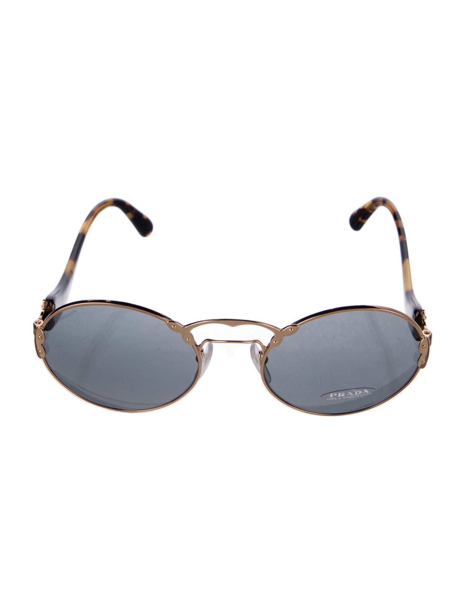 Prada Round Tinted Sunglasses