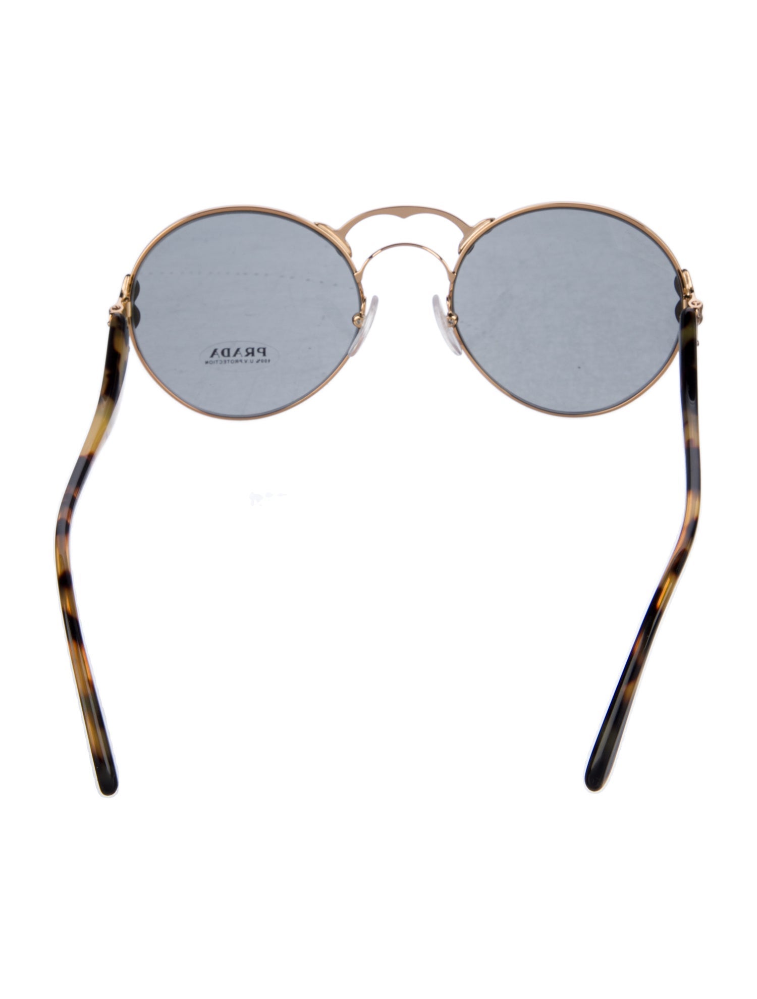 Prada Round Tinted Sunglasses