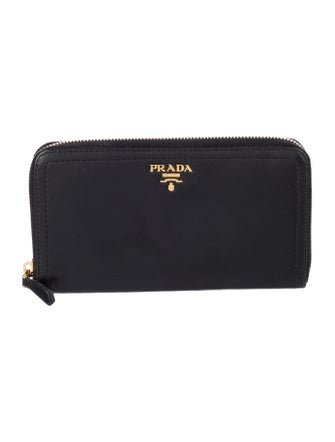 Prada Saffiano Lux Leather Continental Wallet