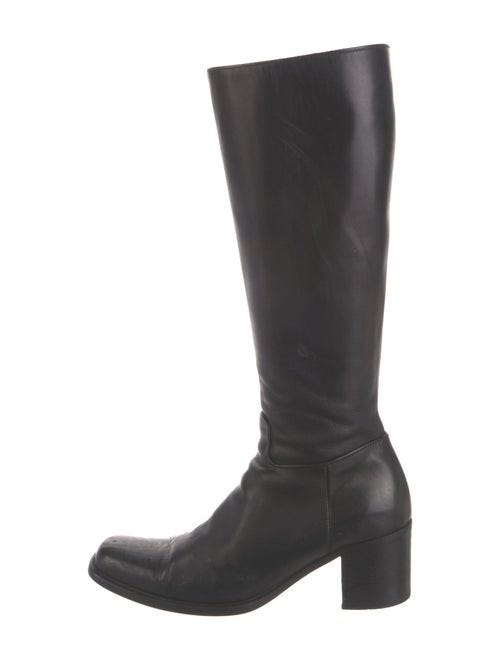 Prada Leather Riding Boots