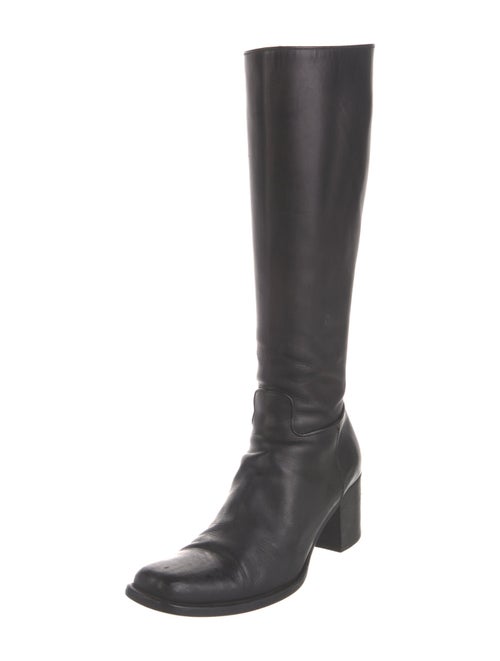 Prada Leather Riding Boots