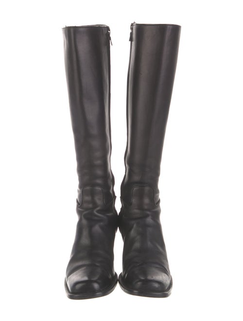 Prada Leather Riding Boots
