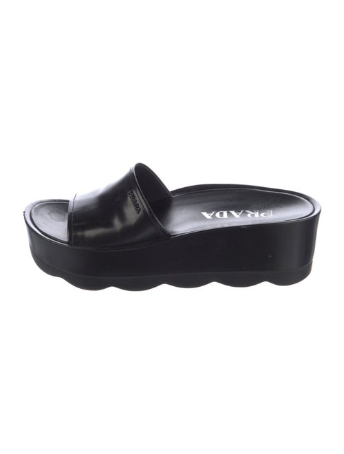 Prada Patent Leather Slides