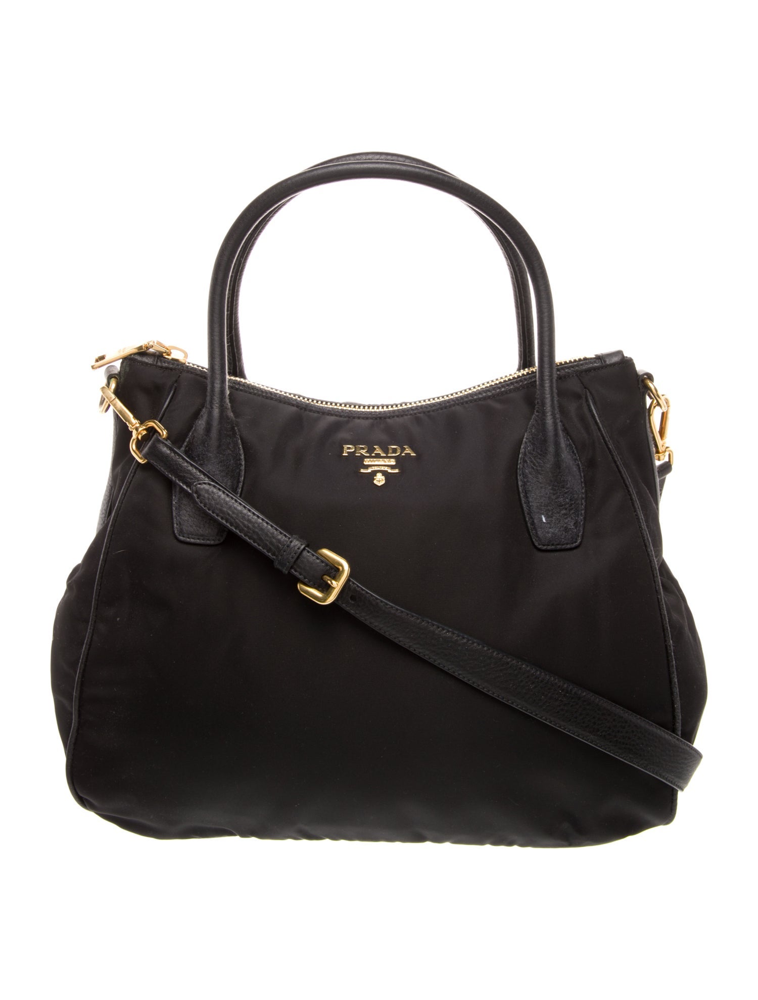 Prada Tessuto Nylon Nylon Handle Bag