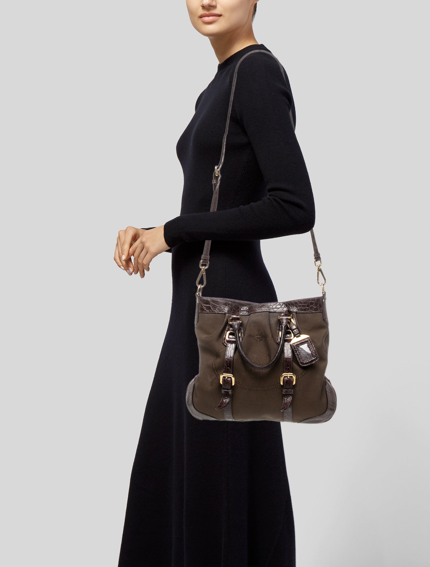 Prada Tessuto Shoulder Bag