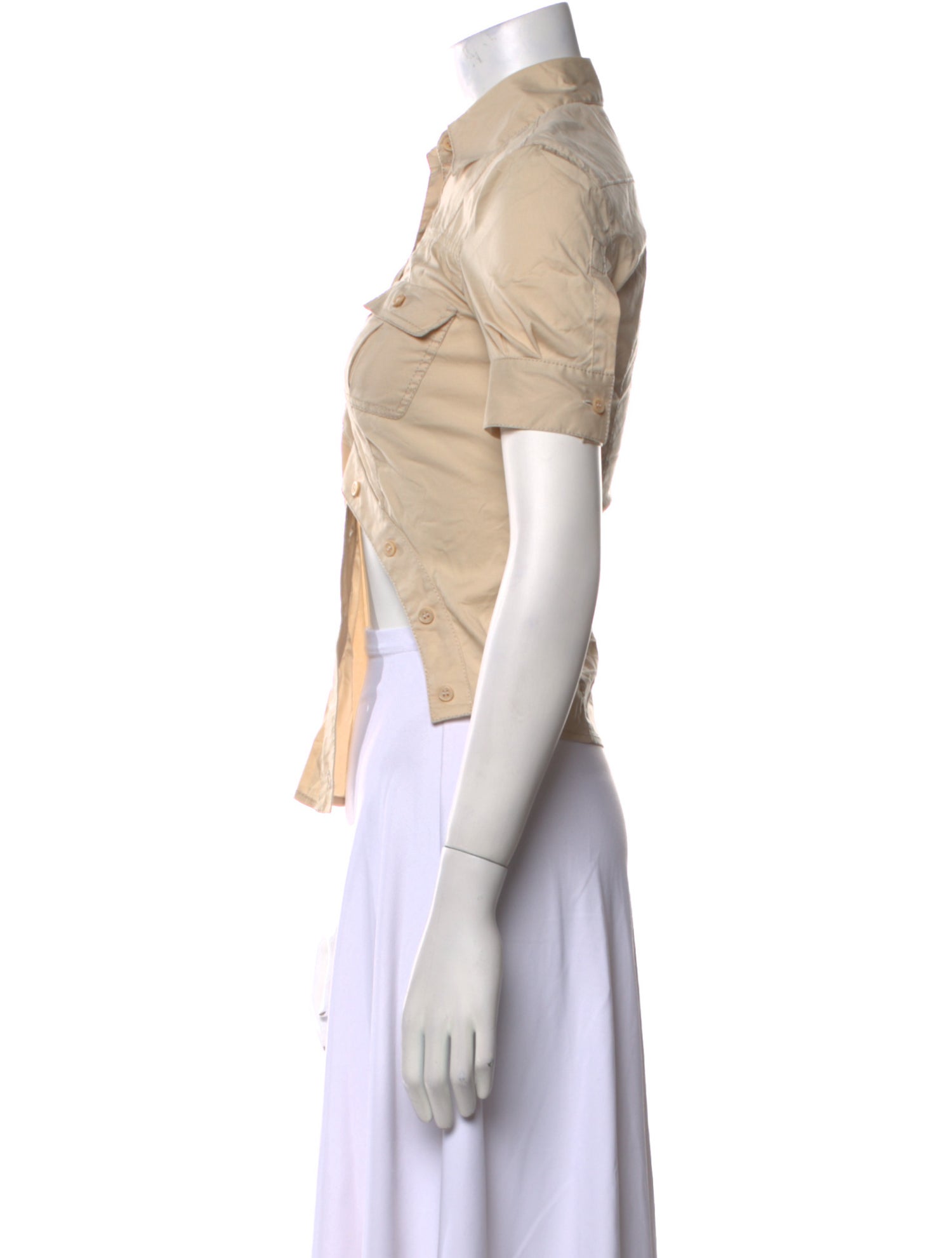 Prada Vintage 2000's Button-Up Top