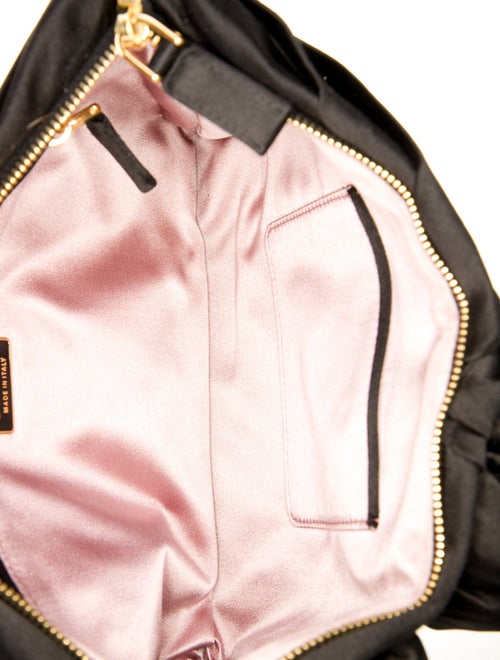 Prada Enameled Metal Triangle Clutch