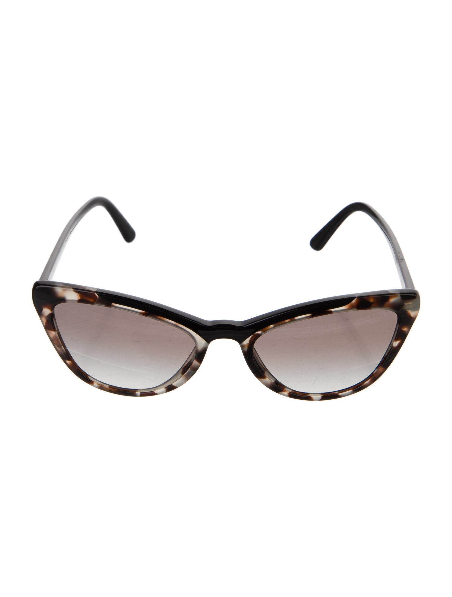 Prada Cat-Eye Mirrored Sunglasses