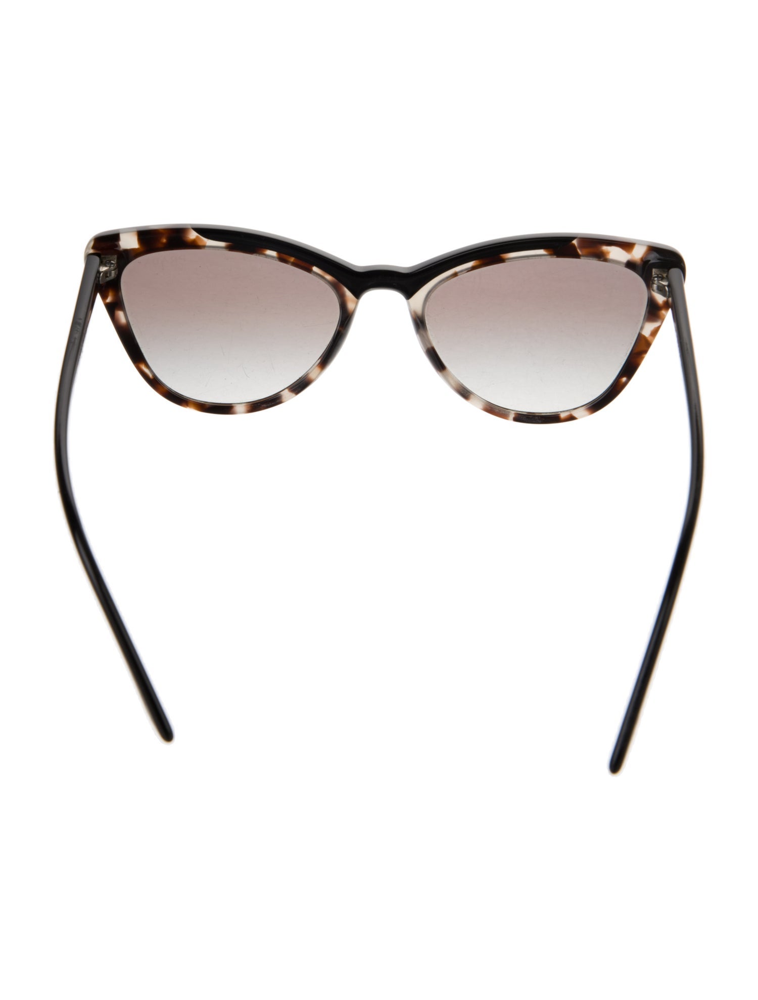 Prada Cat-Eye Mirrored Sunglasses