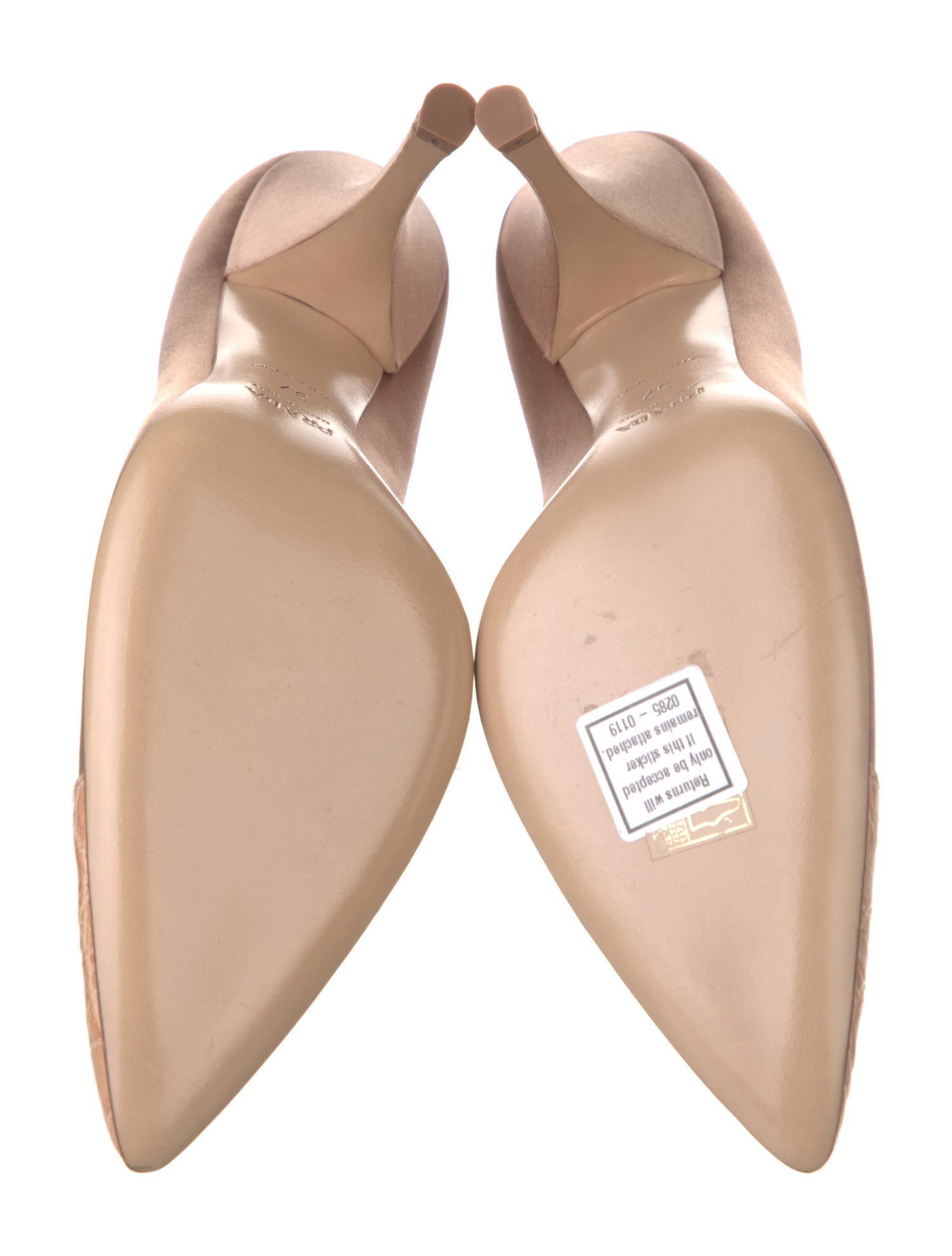 Prada Satin Pumps