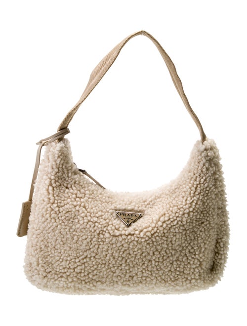 Prada Enameled Metal Triangle Re-Edition 2000