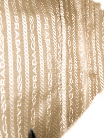 Prada Enameled Metal Triangle Re-Edition 2000