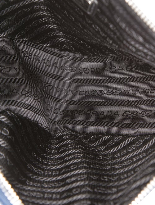 Prada Saffiano Cuir Leather Clutch
