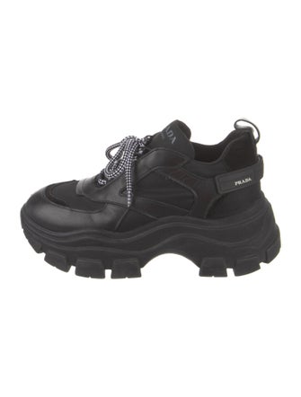 Prada Leather Chunky Sneakers