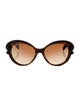 Prada Cat-Eye Gradient Sunglasses