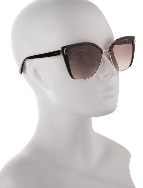 Prada Oversize Gradient Sunglasses