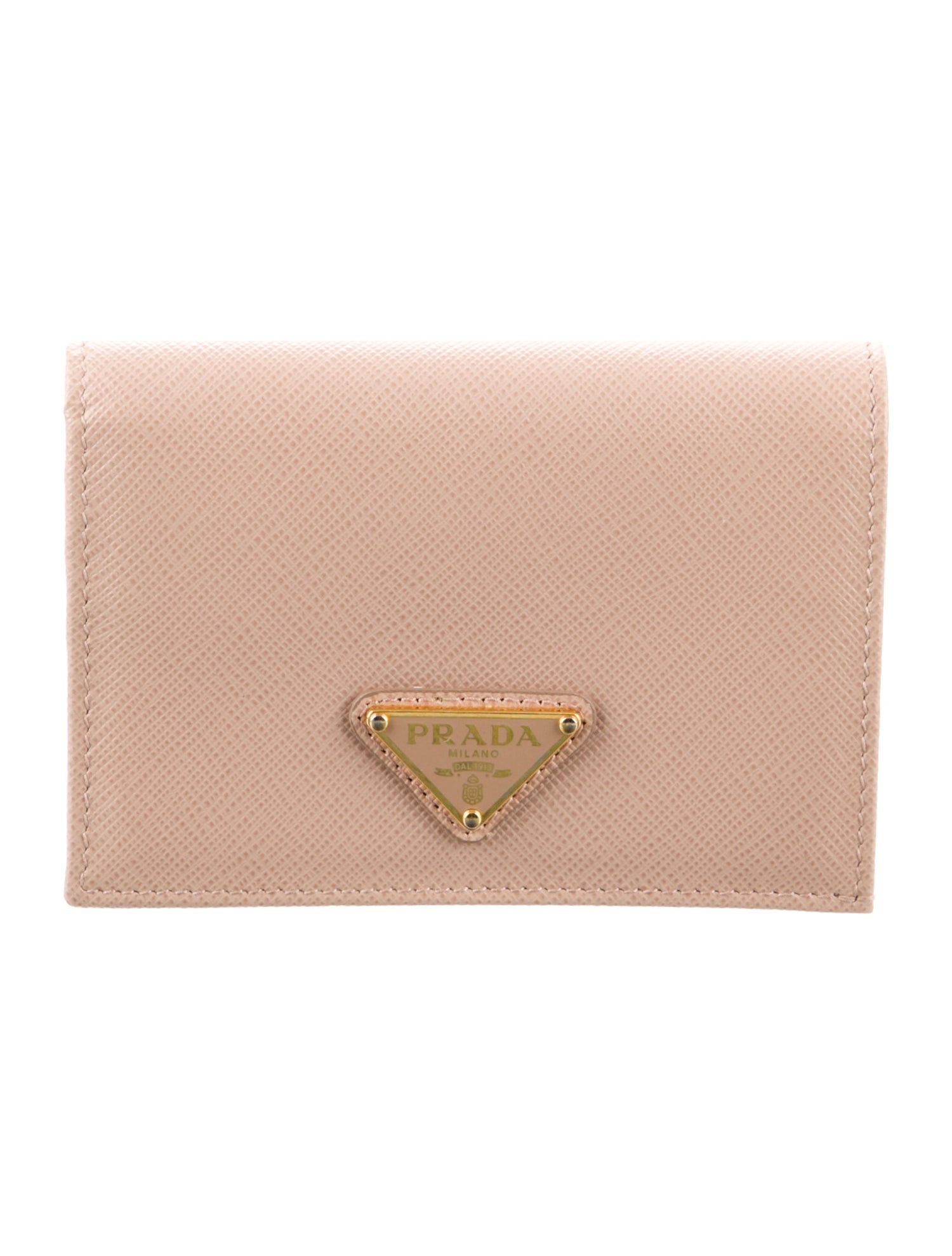 Prada Saffiano Lux Leather Card Holder