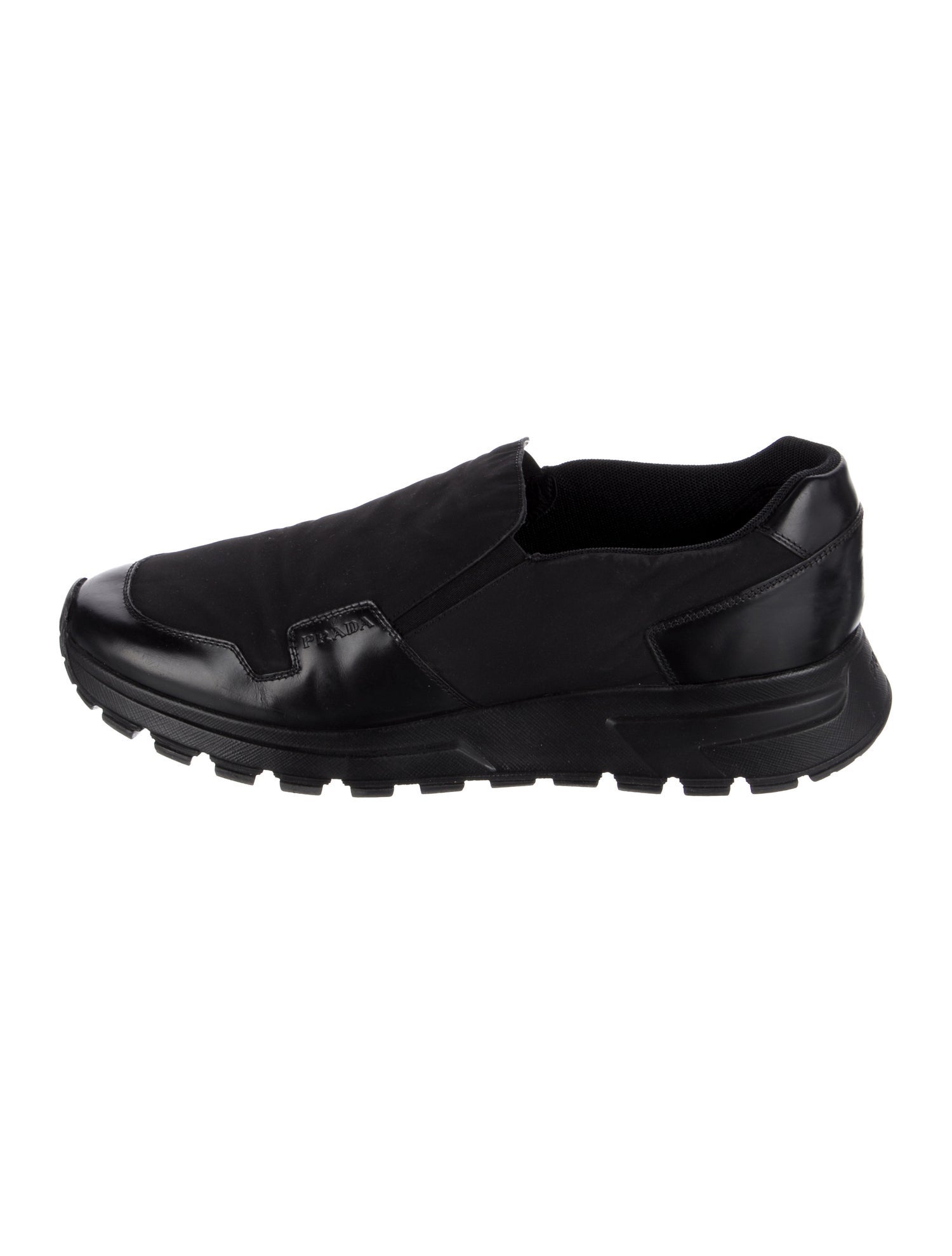 Prada Leather Dress Loafers