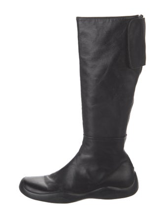 Prada Leather Riding Boots