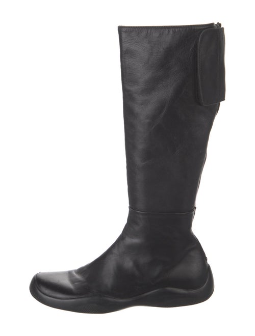 Prada Leather Riding Boots